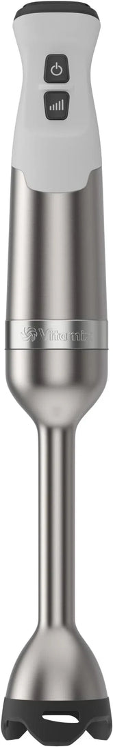 Vitamix 5-Speed Immersion Blender, Professional-Grade Hand Blender with 625-Watt Motor and Stainless-Steel Blade, Stainless Steel/White
