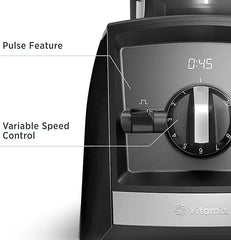 Vitamix A2300 Ascent Series Smart Blender, Professional-Grade, 64 oz Low-Profile Container, Slate