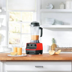 Vitamix 5200 Blender, Professional-Grade Blender for Smoothies, Soups, Ice Cream and More, Stainless-Steel Blades, Self-Cleaning Kitchen Appliance, 64 Oz Container, Red