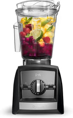 Vitamix A2500 Ascent Series Smart Blender, Professional-Grade, 64 oz. Low-Profile Container, Black (Renewed Premium)