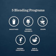 Vitamix Ascent X4 Blender with Five Blending Programs, Self-Cleaning Program, Professional-Grade Blender for Smoothies, Soups and More, Stainless-Steel Blades, 48 Oz Container, Polar White