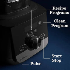 Vitamix Ascent X3 Blender with Three Blending Programs, Self-Cleaning Program, Professional-Grade Blender for Smoothies, Soups and More, Stainless-Steel Blades, 48 Oz Container, Shadow Black